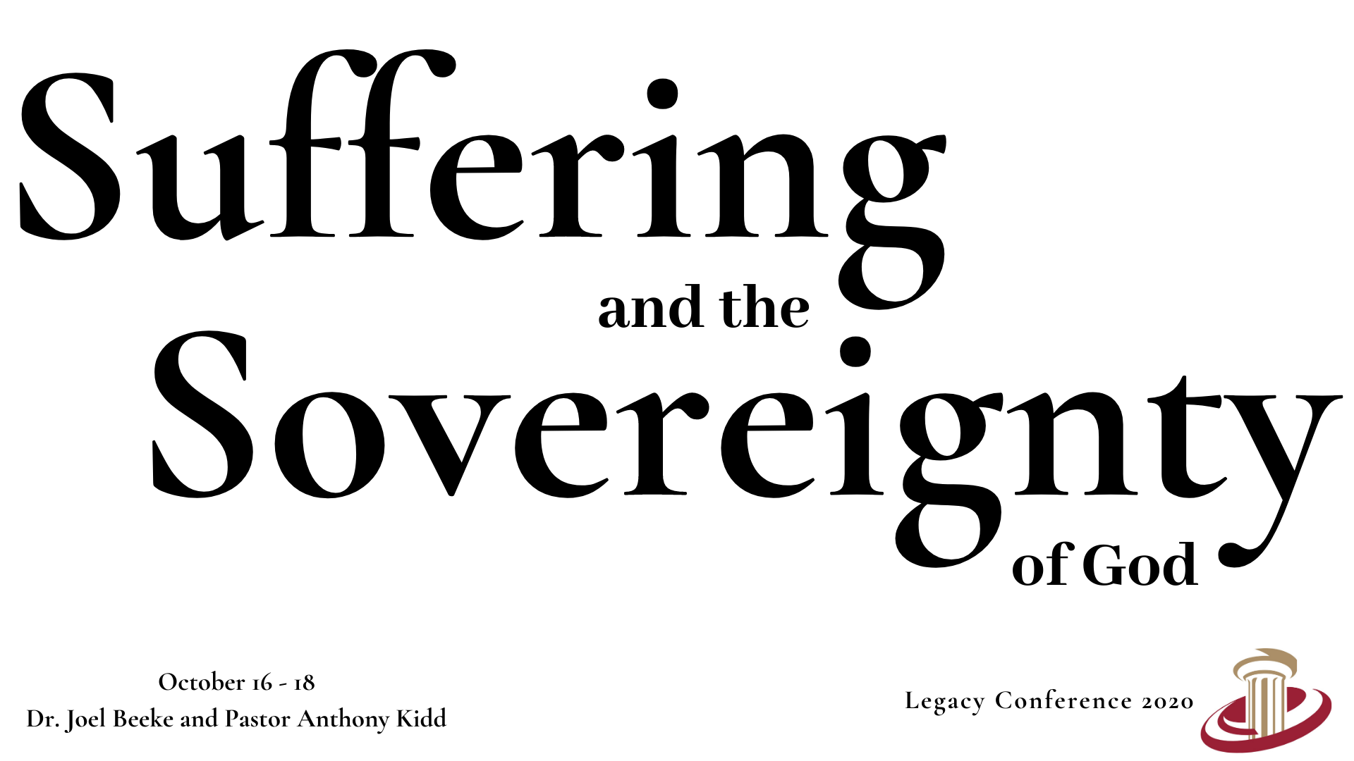 Session 1: Coping with Suffering Well: 7 Ways of Considering Jesus